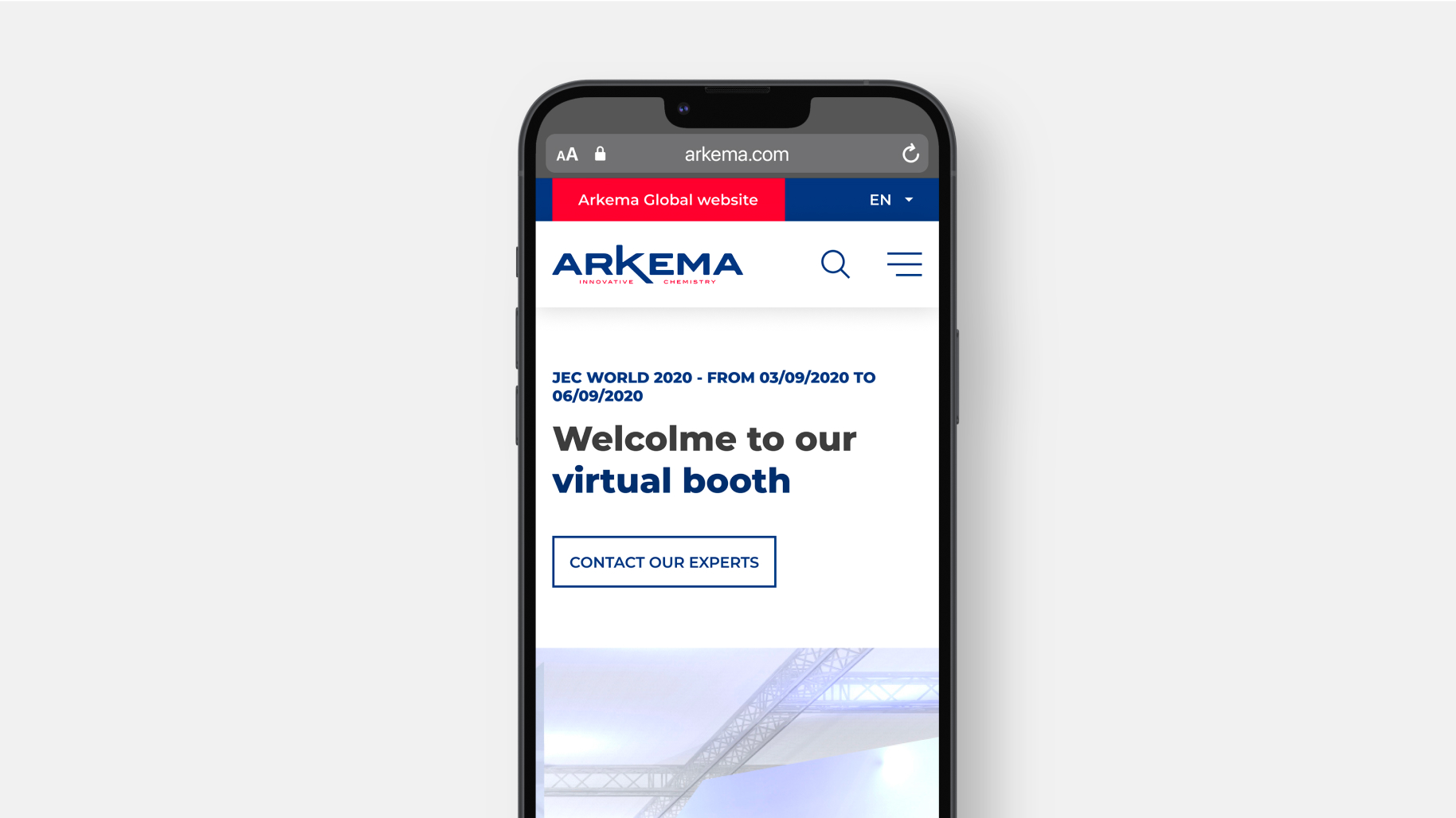 Arkema - mockup- mobile 2