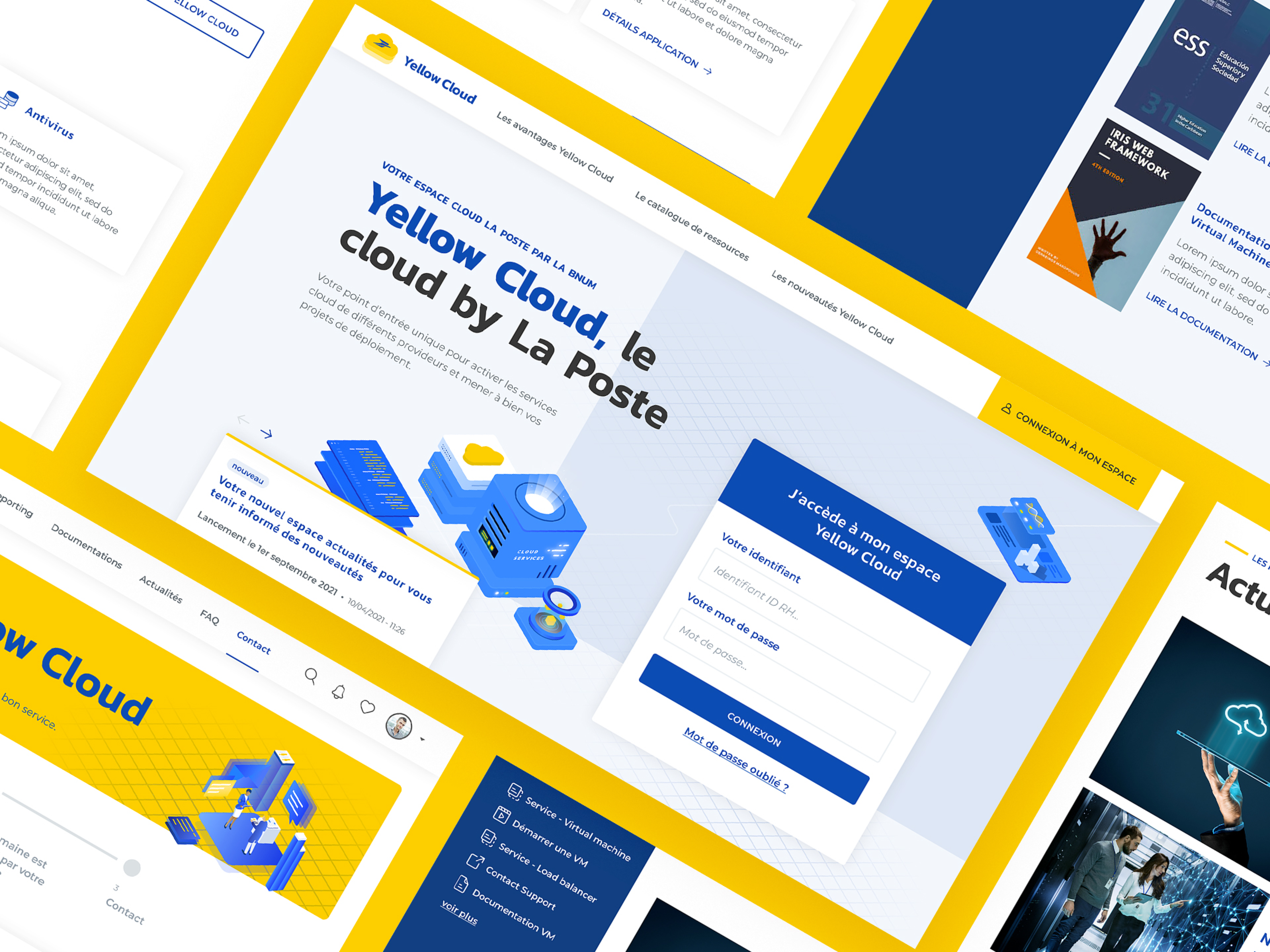 Yellow cloud - mockup- desktop 3