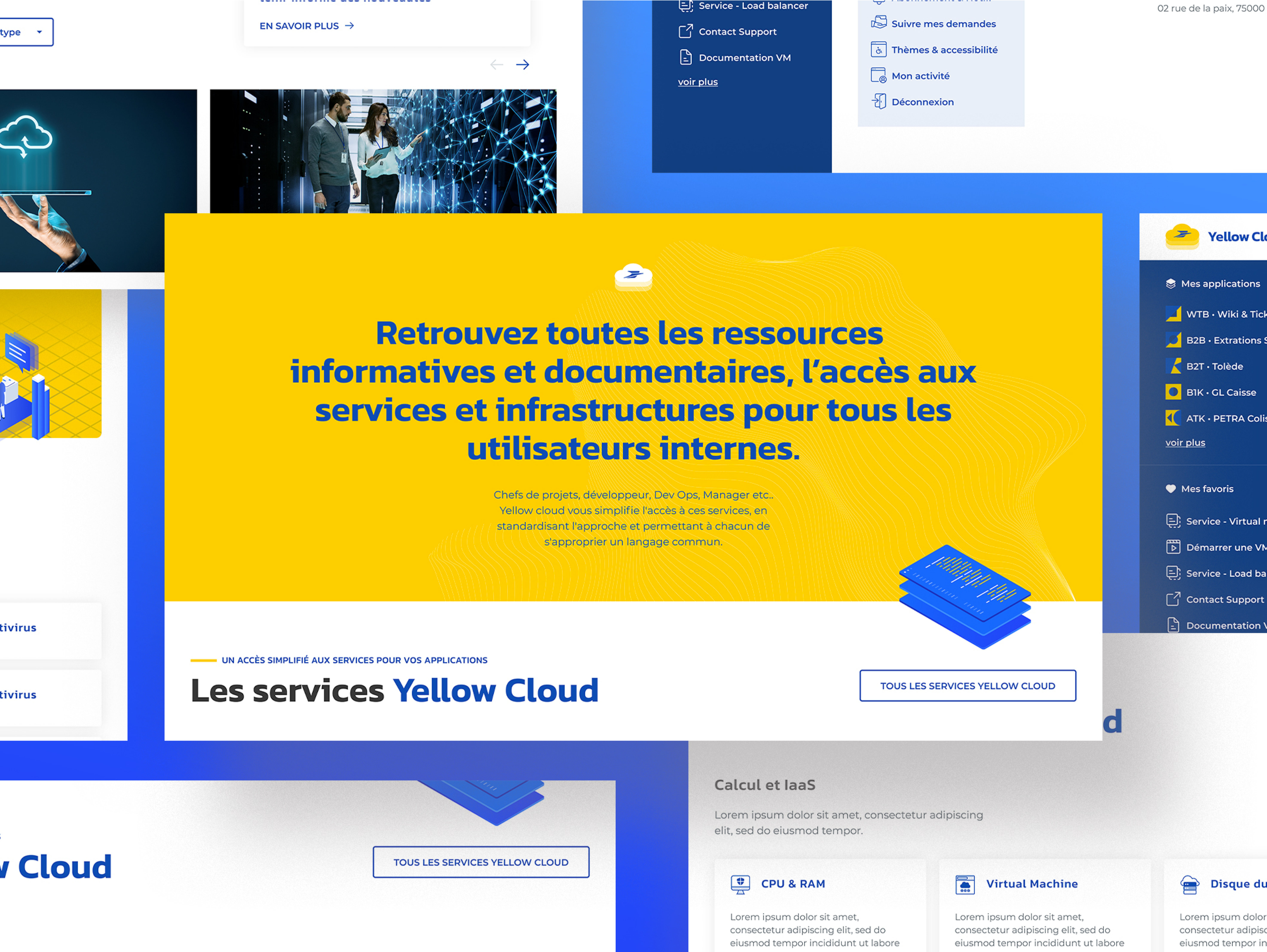 Yellow cloud - mockup- desktop 4