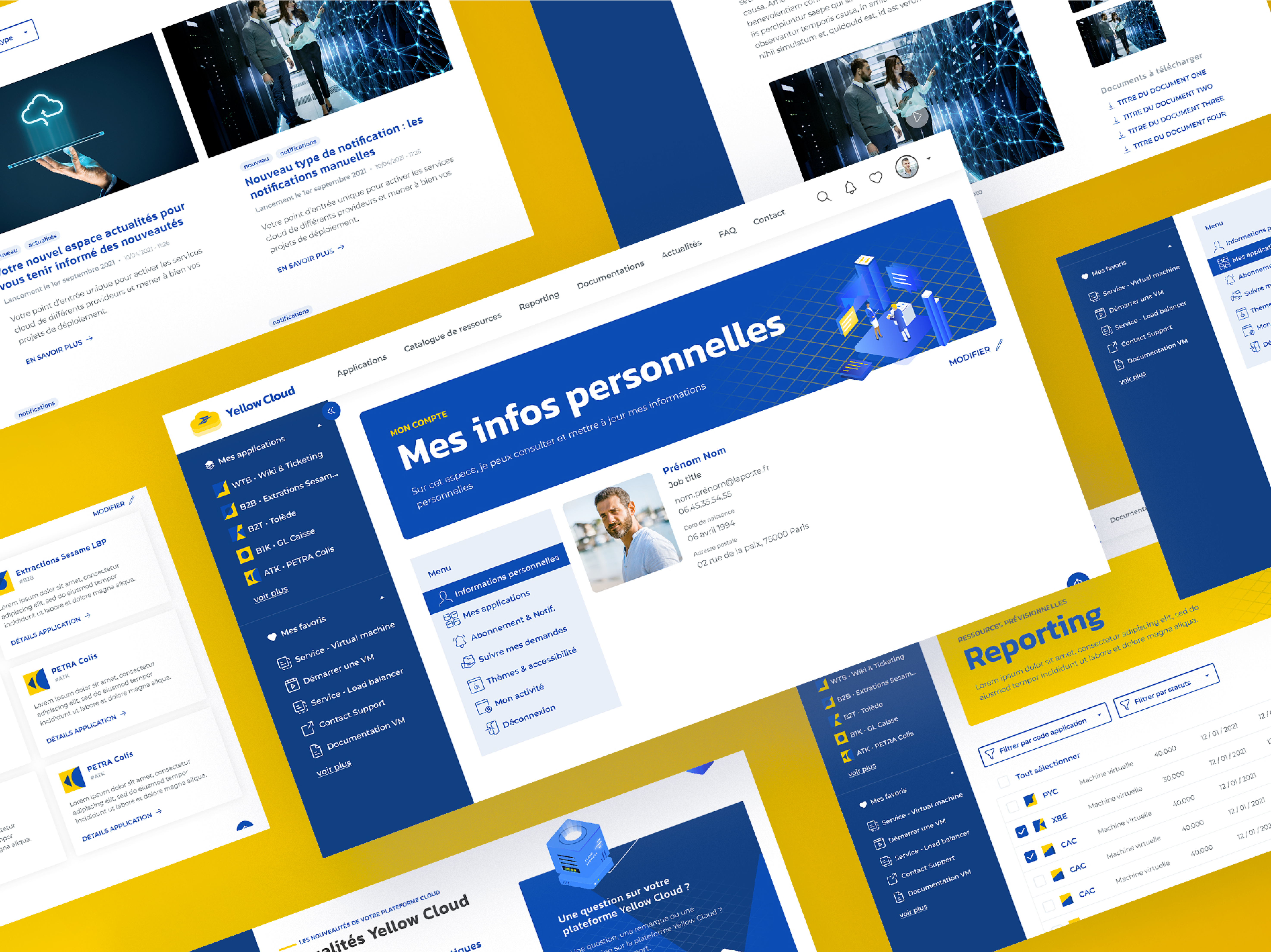 Yellow cloud - mockup- desktop 5