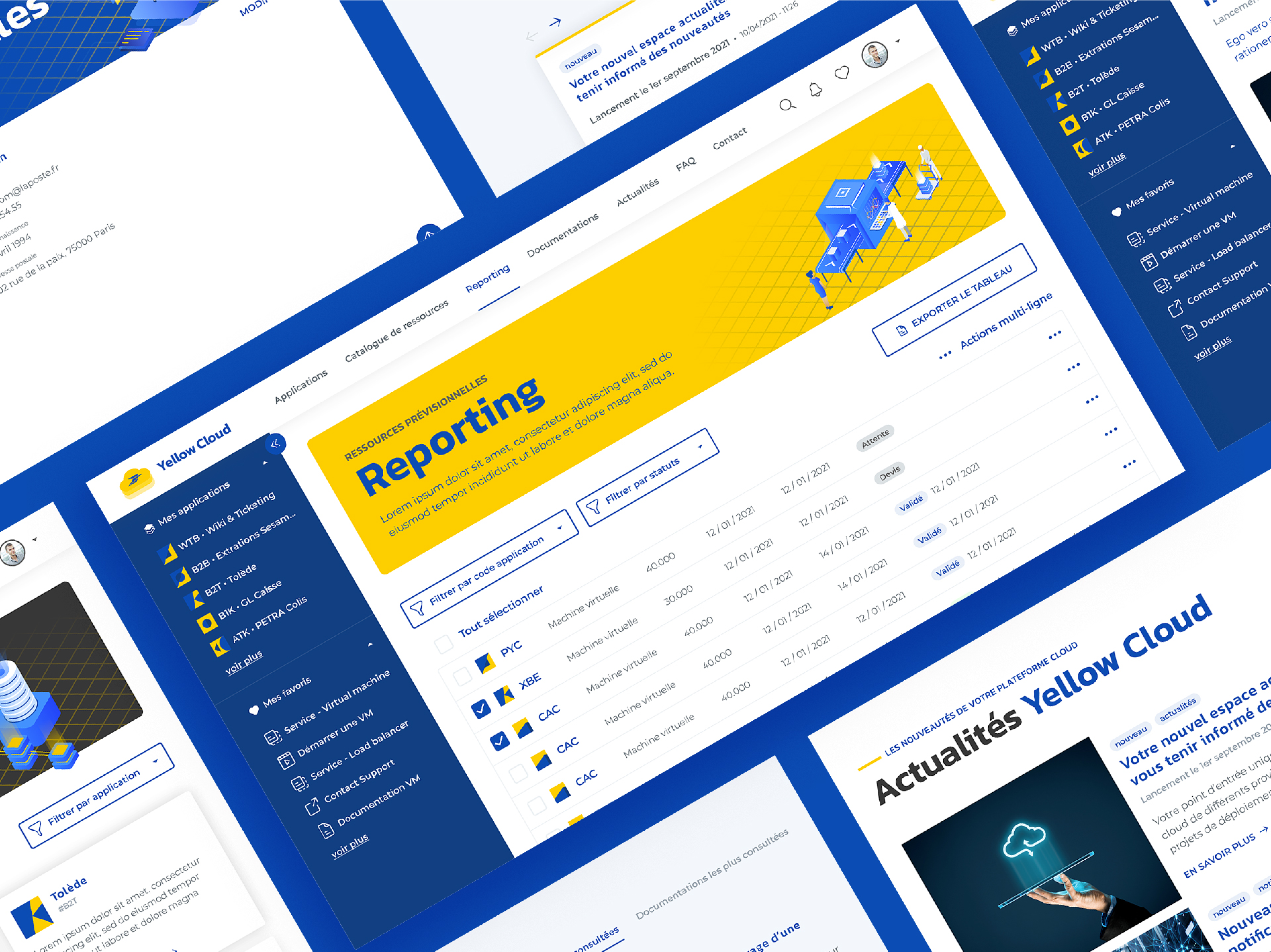 Yellow cloud - mockup- desktop 6